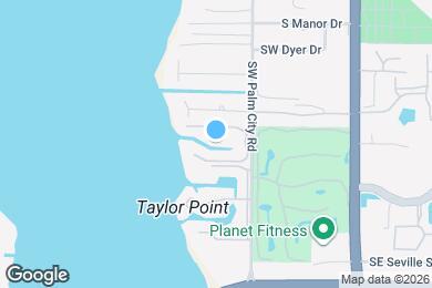 Map image of the property - 1868 SW Palm City Rd