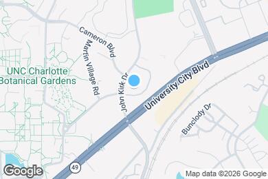 Map image of the property - 9543 University Terrace Dr