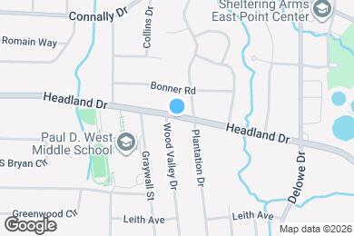Map image of the property - 1848 Atlantic Dr