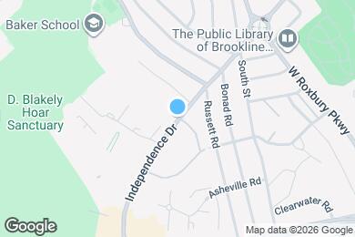Map image of the property - 43 Independence Dr