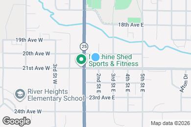 Map image of the property - 2017 2nd St E