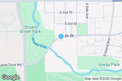 Map image of the property - Stadium View Ames