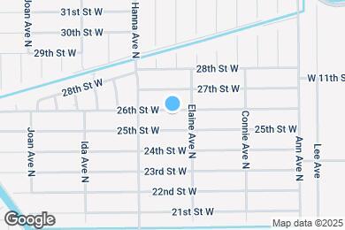 Map image of the property - 2707 26th St W