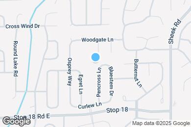 Map image of the property - 1380 Pencross Ln