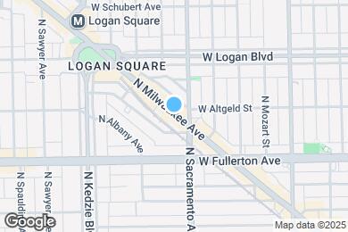 Map image of the property - 2480-2522-2522 N Milwaukee Ave