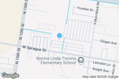 Map image of the property - 4001 Whitewing Ave