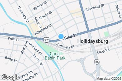 Map image of the property - 118 N Montgomery St