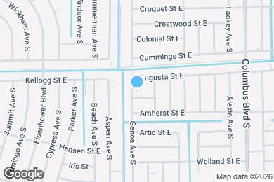 Map image of the property - 1105 Dean St E