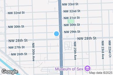 Map image of the property - 2721 NW 28th St