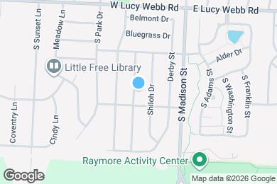 Map image of the property - 717 Furlong Dr