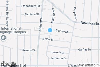 Map image of the property - 1617 Bellford Ave