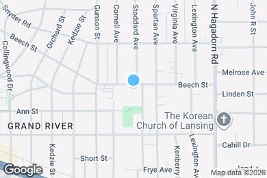 Map image of the property - 1148 Beech St