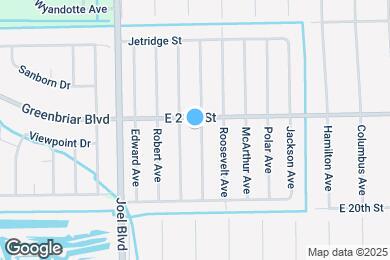 Map image of the property - 2023 Grayson Ave