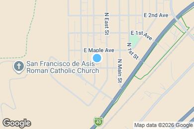 Map image of the property - 1600 N Center St