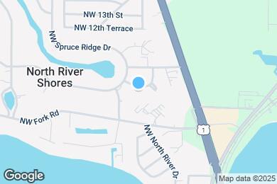 Map image of the property - 860 NW 10th Terrace