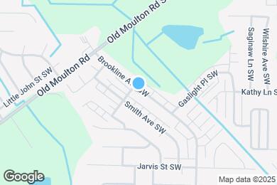 Map image of the property - Brookline Apartments