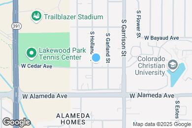Map image of the property - 198 S Holland St