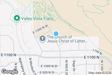 Map image of the property - 1184 N 850 E