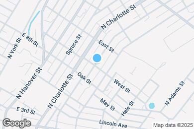 Map image of the property - 504 N Evans St
