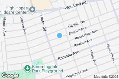 Map image of the property - 868 Sheldon Ave