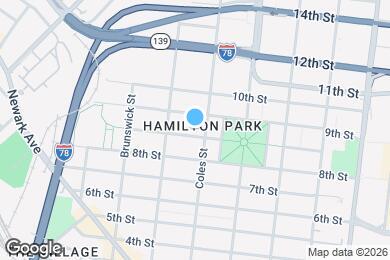 Map image of the property - 296 Pavonia Ave