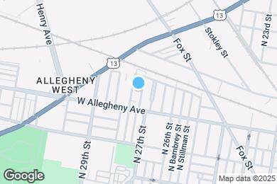 Map image of the property - 3232 N Etting St