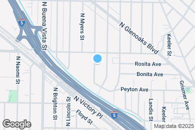 Map image of the property - 2222 N Keystone St