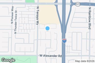 Map image of the property - 4136 N Glenfield Cir