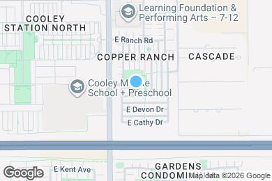 Map image of the property - 1068 S Hawk Ln