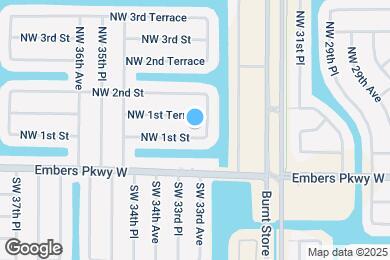 Map image of the property - 3307 NW 1st St