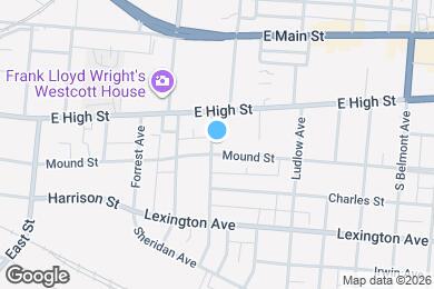 Map image of the property - 1502 Mound St