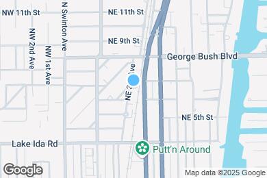 Map image of the property - 617 NE 3rd Ave
