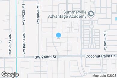 Map image of the property - 11852 SW 245th Ter
