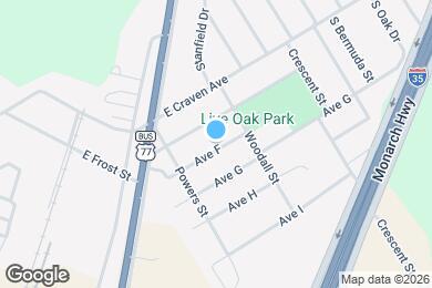 Map image of the property - 218 Ave F