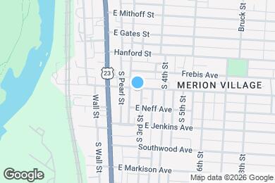 Map image of the property - 63 E Moler St