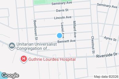 Map image of the property - 42 Bennett Ave