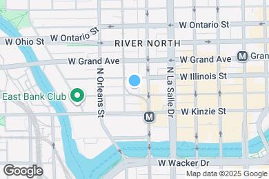 Map image of the property - 218 W Hubbard St