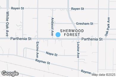 Map image of the property - 17365 Parthenia St