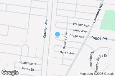 Map image of the property - 1225 Scott Ave