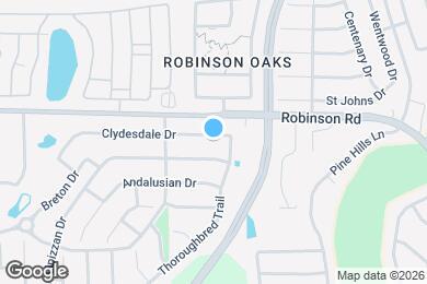 Map image of the property - 3608 Clydesdale Dr