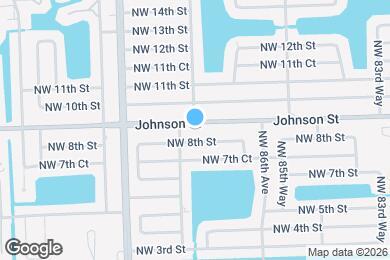 Map image of the property - 8760 Johnson St