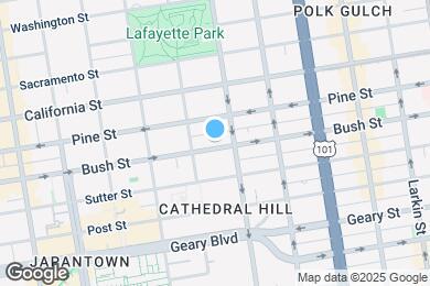 Map image of the property - 1738 Bush St