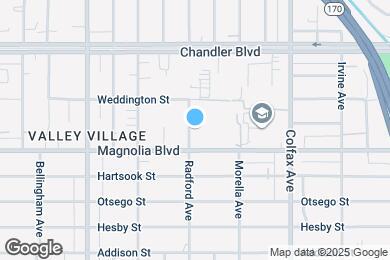 Map image of the property - 5220 Radford Ave