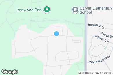 Map image of the property - 1409 Copper Hills Dr