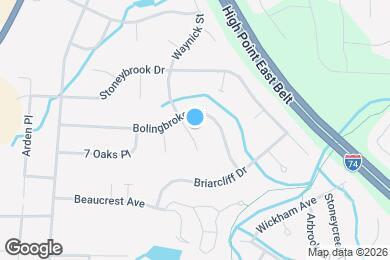 Map image of the property - 2210 Waynick St