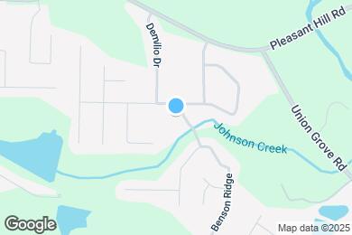 Map image of the property - 2193 Johnson Creek Dr