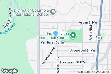 Map image of the property - 6616 14th St NW