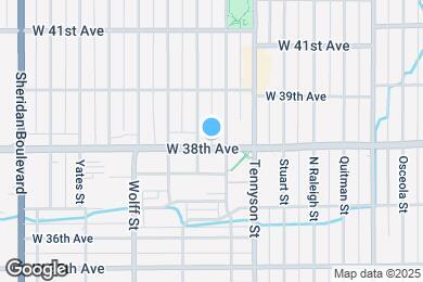 Map image of the property - 4561 W 38th Ave