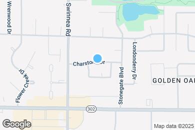 Map image of the property - 1107 Charstone Dr