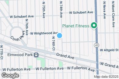 Map image of the property - 2530 N 74th Ave